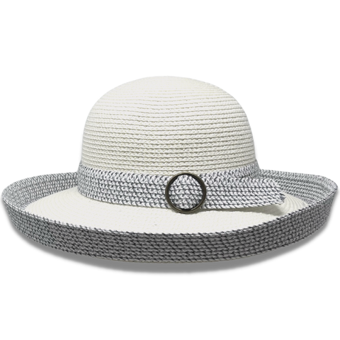 Belfiore Blanco Sombrero Protección Solar UPF50+ Mujer | Illums