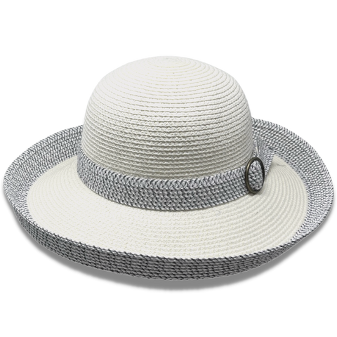 Belfiore Blanco Sombrero Protección Solar UPF50+ Mujer | Illums