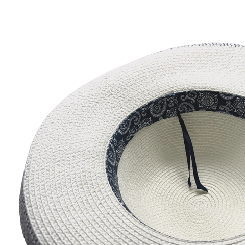 Belfiore Blanco Sombrero Protección Solar UPF50+ Mujer | Illums