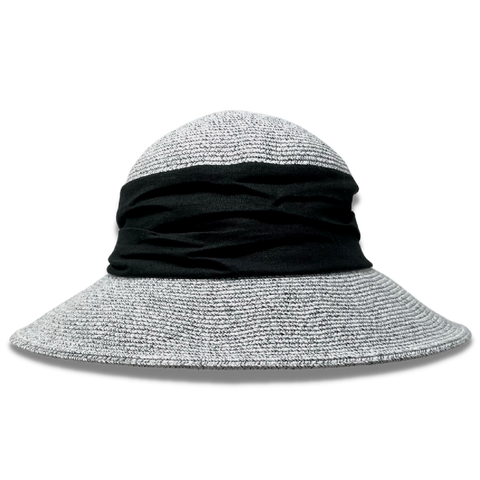 Bondo Gris Sombrero Protección Solar UPF50+ Mujer | Illums