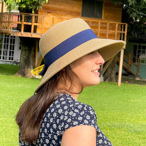 Sombrero Amalfi | Sombrero protección UPF50 | Protección solar UPF50+ | illums uv | Mujeres | Tienda de sombreros