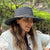Niza Negro | Sombrero Pamela | Protección solar certificada UPF50+ | illums uv | Mujeres | tienda sombreros