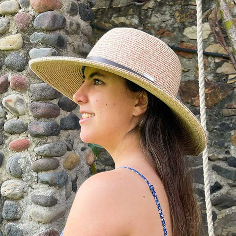 Niza | Sombrero Pamela | Protección solar certificada UPF50+ | illums uv | Mujeres | tienda sombreros