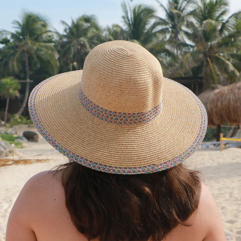 Orange | Sombrero de Playa | Protección solar certificada UPF50+ | illums uv | Mujeres | tienda sombreros