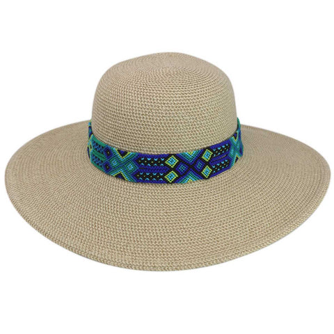 Pavo Real | Sombrero artesanal | Filtro solar UPF50+ | illums uv | illums uv | tienda sombreros