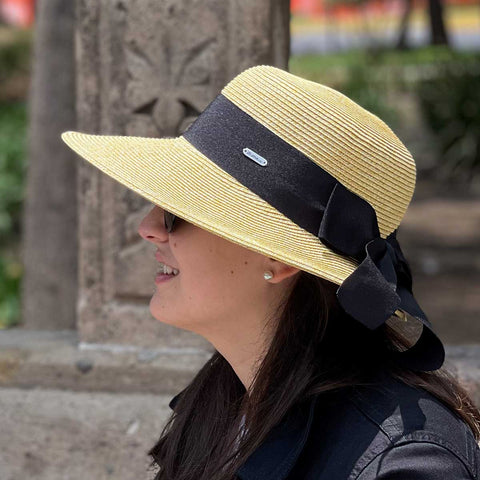 Sombrero Tolouse Natural | Sombrero Pamela | Protección solar certificada | illums uv | Mujeres | tienda sombreros