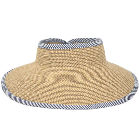 Sassari | Visera de mujer | illums uv | Protección solar UPF 50+ | Práctica y cómoda | tienda sombreros