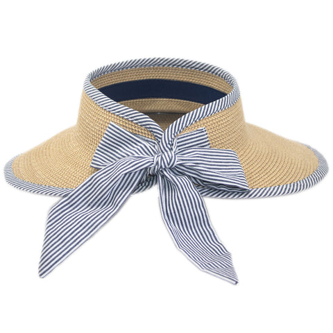 Sassari | Visera de mujer | illums uv | Protección solar UPF 50+ | Práctica y cómoda | tienda sombreros