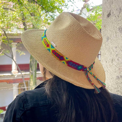 Pirinola | Sombrero artesanal | Protección solar UPF50+ | illums uv | Mujeres | tienda sombreros
