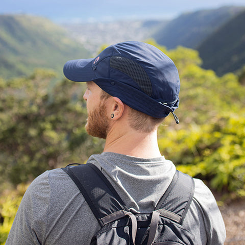 Gorra con capa Adventure Stow Hat | Sunday Afternoons | Protección solar UPF 50 | Hombres