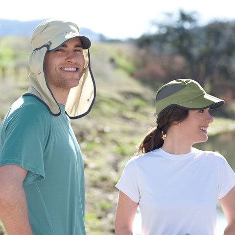 Gorra de Legionario con Capa | Sun Guide Cap | Sunday Afternoons | Protección solar UPF 50+ | Unisex