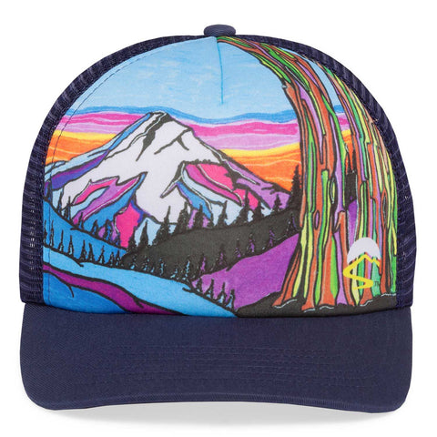 Gorra Artist Series Mountain Trucker Cap | Sunday Afternoons | Protección solar UPF 50+ | Hombres y Mujeres